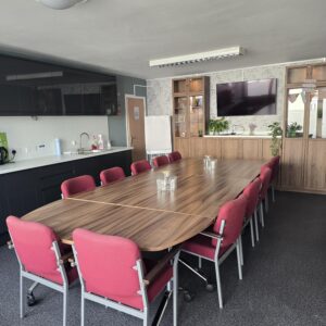 Photograph of our bookable meeting room